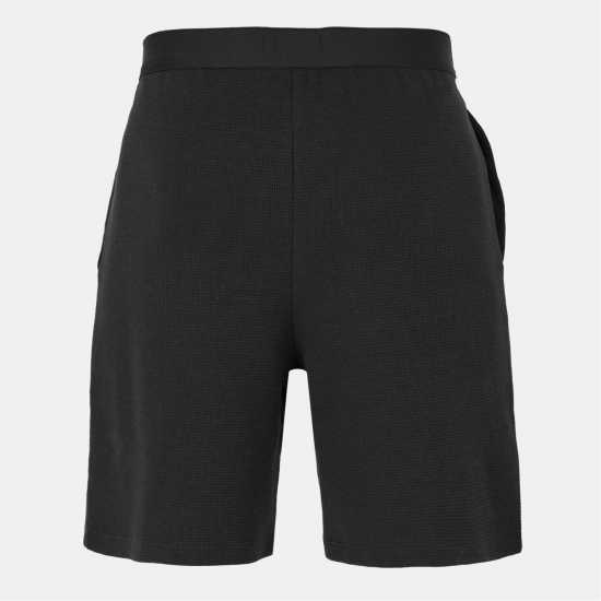 Lacoste Waffle Short Sn54 Black 031 Мъжки пижами