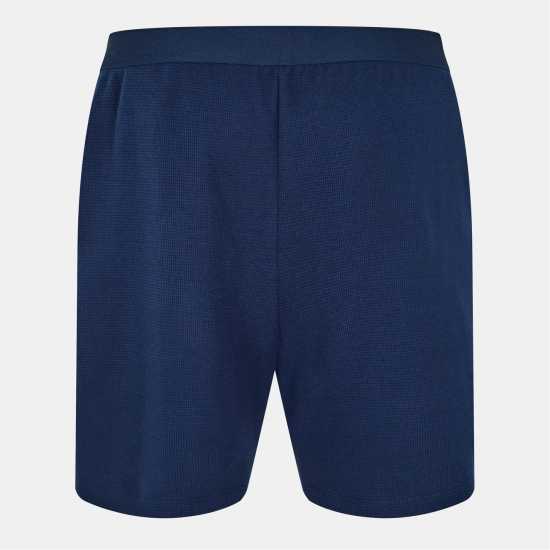 Мъжки пижами Lacoste Waffle Short Sn54 Navy 166 Lacoste Waffle Short Sn54 Navy 166 Мъжки пижами
