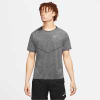 Nike Мъжка Тениска За Бягане Dri-Fit Techknit Short Sleeve Running T Shirt Mens  Мъжки дрехи за бягане