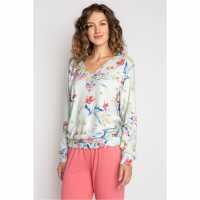 Тениска Salv Budding Bouquet Shirt  Дамски пижами