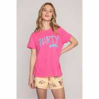 Блуза С Къс Ръкав Salvage Short Sleeved Shirt  Дамски пижами