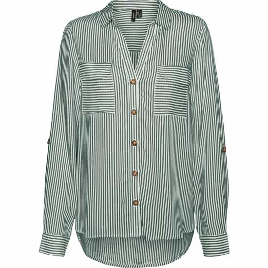 Vero Moda Риза С Дълъг Ръкав Long Sleeve Shirt Лаврова венец Дамски ризи и тениски