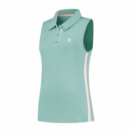 Бадминтон K Swiss Блуза С Яка Sleeveless Performance Polo Shirt Womens Нилско синьо K Swiss Блуза С Яка Sleeveless Performance Polo Shirt Womens Нилско синьо Бадминтон