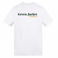 Awd Adults Printed Golf Masters Tee Green Jacket Pending 