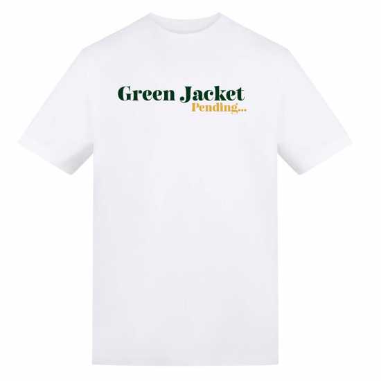 Awd Adults Printed Golf Masters Tee Green Jacket Pending 