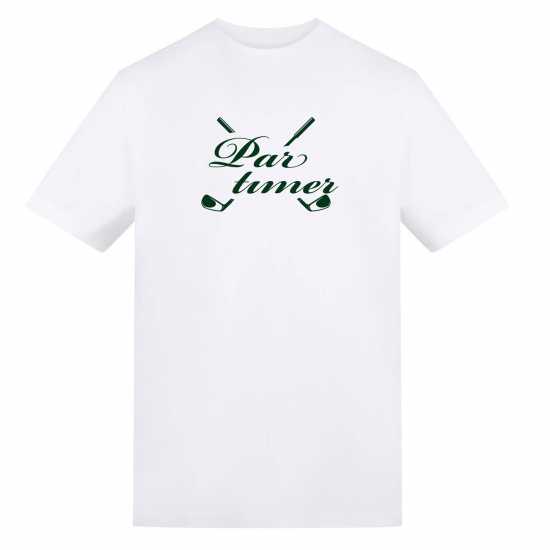 Awd Adults Printed Golf Masters Tee Par Timer 