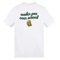 Awd Adults Printed Golf Masters Tee Under Par 