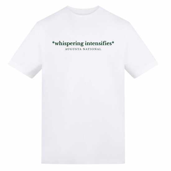 AWD Adults Printed Golf Masters Tee Whispering 