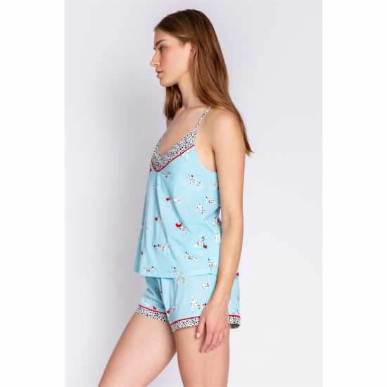 Дамски пижами Salvage Adjustable Dog Print Pyjama Set Salvage Adjustable Dog Print Pyjama Set Дамски пижами