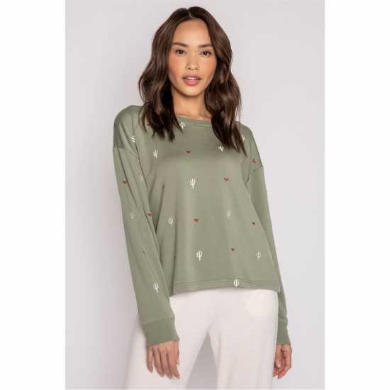 Дамски пижами Salvage Olive Shirt Salvage Olive Shirt Дамски пижами