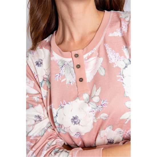 Дамски пижами Salv L/s Shirt Ld99 Salv L/s Shirt Ld99 Дамски пижами