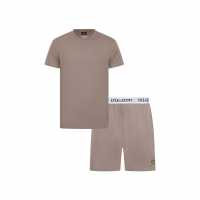 Lyle And Scott Lyle Jrsy Lounge Set Sn63 Driftwood 