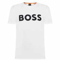 Hugo Boss Тениска Thinking 1 Logo T Shirt White 102 Holiday Essentials