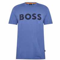 Hugo Boss Тениска Thinking 1 Logo T Shirt Open Blue 489 Holiday Essentials
