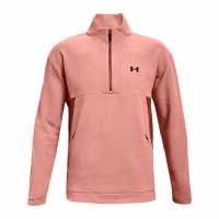 Under Armour Полар Мъже Armour Recover Fleece Mens Pink Мъжки полар