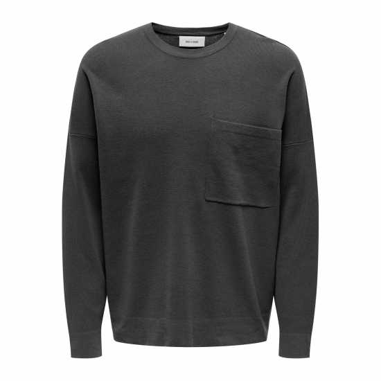 Мъжки пуловери и жилетки Only Pullover Sn99 MAGNET Only Pullover Sn99 MAGNET Мъжки пуловери и жилетки