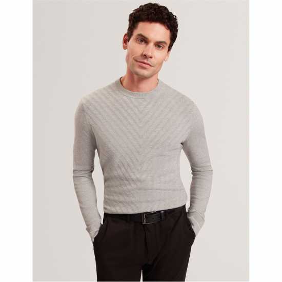 Ted Baker Ted Ls Stitch Jumper Sn61  
