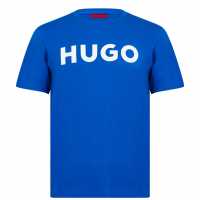 Hugo Тениска Dulivio T Shirt Син 431 Мъжки ризи