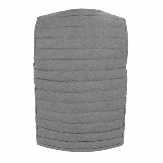 Firetrap Men's Padded Sleeveless Gilet Светло сив меланж Firetrap Men's Padded Sleeveless Gilet Светло сив меланж