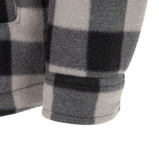 Lonsdale Шерпа Яке Hooded Long Sleeve Sherpa Jacket Тъмно сиво Lonsdale Шерпа Яке Hooded Long Sleeve Sherpa Jacket Тъмно сиво