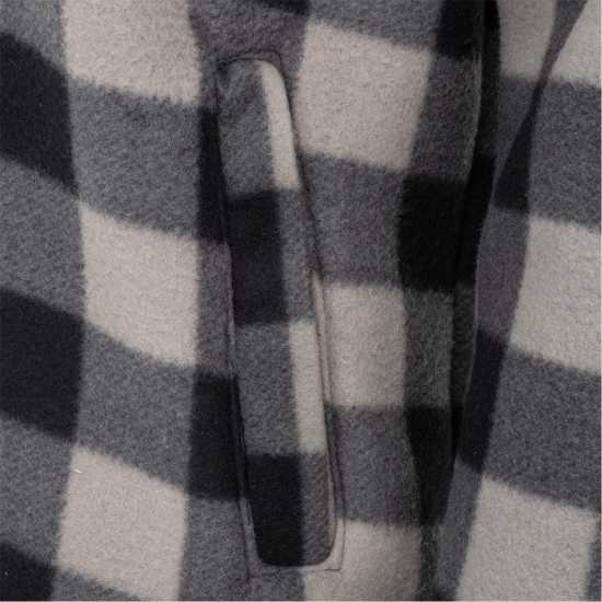 Lonsdale Шерпа Яке Hooded Long Sleeve Sherpa Jacket Тъмно сиво Lonsdale Шерпа Яке Hooded Long Sleeve Sherpa Jacket Тъмно сиво