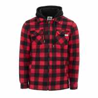 Lonsdale Mens Sherp Shirt Червено Lonsdale Mens Sherp Shirt Червено