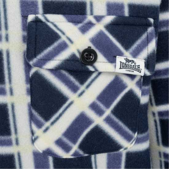 Lonsdale Шерпа Яке Hooded Long Sleeve Sherpa Jacket Лилаво Lonsdale Шерпа Яке Hooded Long Sleeve Sherpa Jacket Лилаво