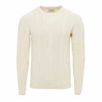 Firetrap Плетен Пуловер Mens Cable Knit Jumper  