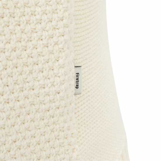Firetrap Плетен Пуловер Mens Cable Knit Jumper  