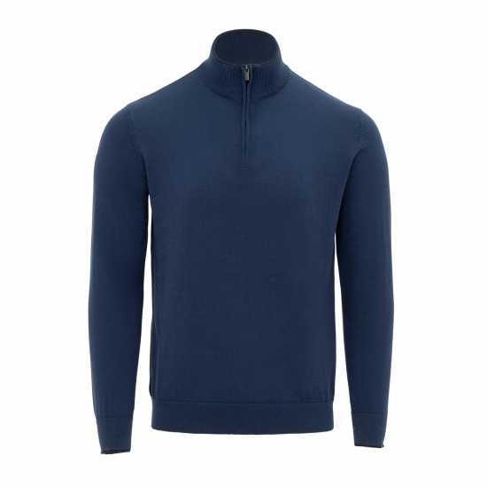 Firetrap Mens Jumper Polo АФ Блу/Нви Firetrap Mens Jumper Polo АФ Блу/Нви