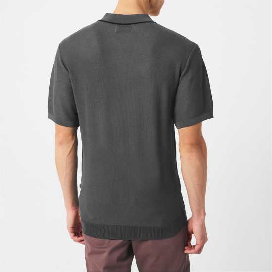 Firetrap Mens Knitted Polo Зелено Firetrap Mens Knitted Polo Зелено