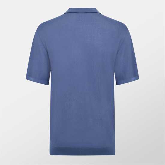 Firetrap Mens Knitted Polo Firetrap Mens Knitted Polo