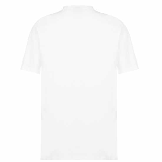 Boss Logo Print T-Shirt White 100 Мъжки ризи