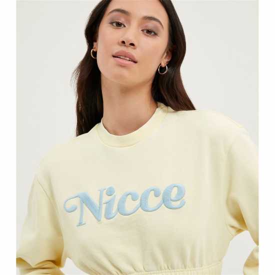 Nicce Mera Cropped Sweater