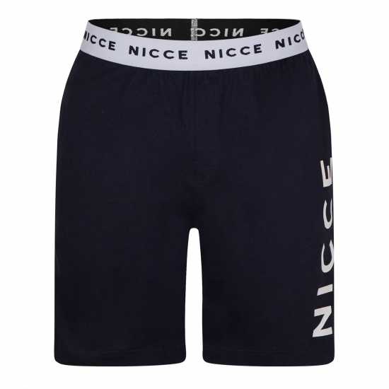 Мъжки пижами Nicce Carter Pyjama Shorts Черно Nicce Carter Pyjama Shorts Черно Мъжки пижами