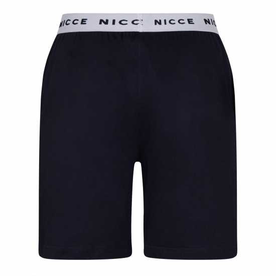 Мъжки пижами Nicce Carter Pyjama Shorts Черно Nicce Carter Pyjama Shorts Черно Мъжки пижами