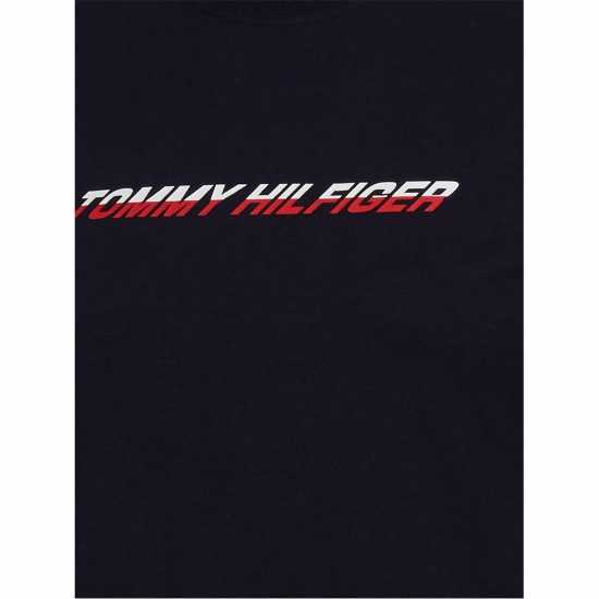 Tommy Sport Cut Graphic Crewneck T-Shirt  Дамски тениски и фланелки