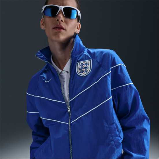 Футболни екипи за бягане Nike Тъкано Горнище England Woven Jacket 2025 Womens Nike Тъкано Горнище England Woven Jacket 2025 Womens Футболни екипи за бягане