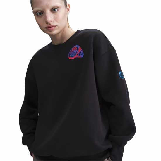 Nike England Phoenix Fleece Crew Sweater Womens  Футболни екипи за бягане