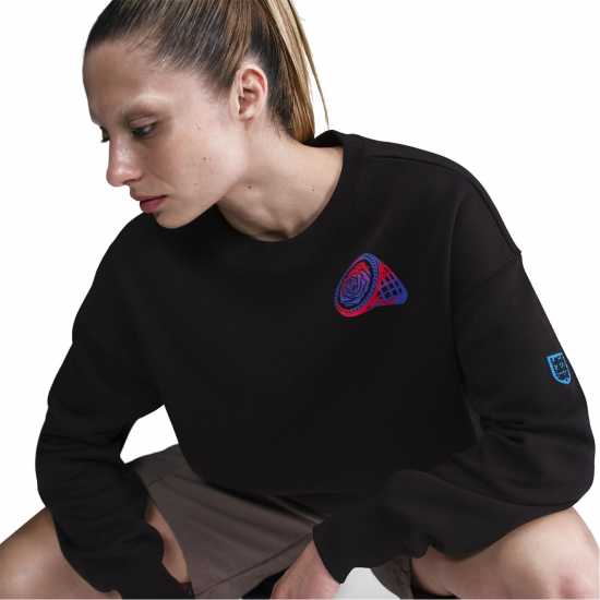 Nike England Phoenix Fleece Crew Sweater Womens  Футболни екипи за бягане