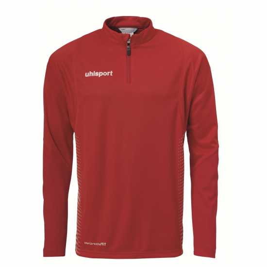 Uhlsport Score 1/4 Zip Top Червено/Бяло 
