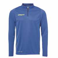 Uhlsport Score Quarter Zip Top Синьо/Лайм Uhlsport Score Quarter Zip Top Синьо/Лайм