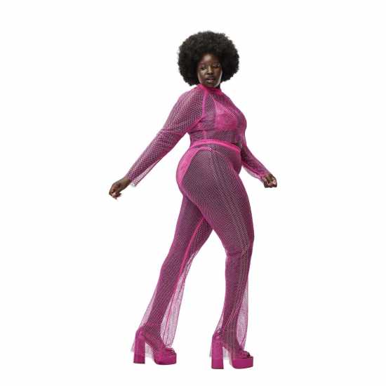 Adidas X Ivy Park Crystal Mesh Cover-Up Trousers Womens  