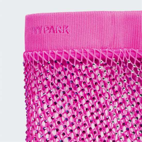 Adidas X Ivy Park Crystal Mesh Cover-Up Trousers Womens  