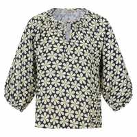 Regatta Orla Sunflower Blouse Womens Черна Дейзи Дамски ризи и тениски