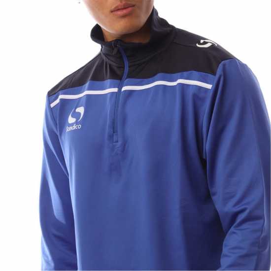 Мъжки полар Sondico Prcn 1/4Zp Sn99 Royal/Navy Sondico Prcn 1/4Zp Sn99 Royal/Navy Мъжки полар