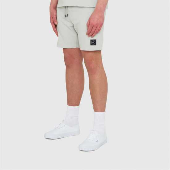 Marshall Artist Logo Patch Shorts Гълъбий сив Marshall Artist Logo Patch Shorts Гълъбий сив