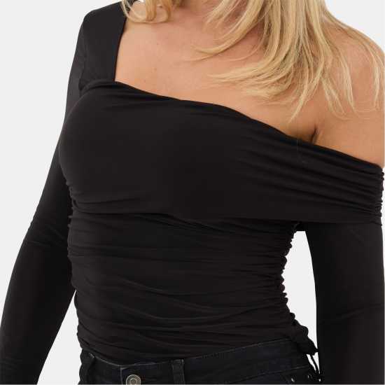 Long Sleeve Off The Shoulder Top Long Sleeve Off The Shoulder Top