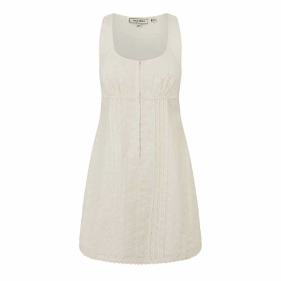 Дамски поли и рокли Jack Wills Broderie Corset Dress Jack Wills Broderie Corset Dress Дамски поли и рокли