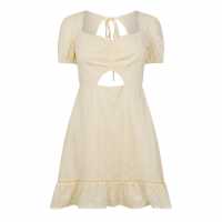 Jack Wills Broderie Mini Dress  Дамски поли и рокли